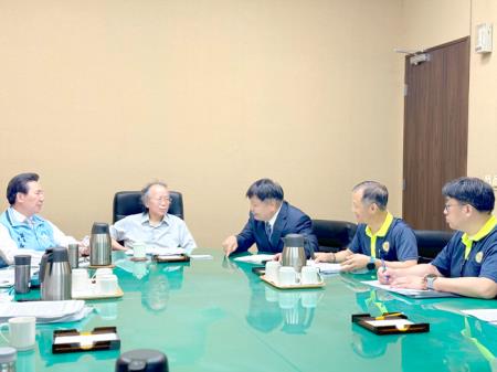 金管處團隊訪金馬中心 交流聚落文化保存等議題